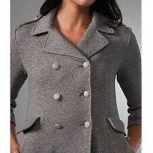 COPY - GRYPHON Double Breasted Shrunken Peacoat Wool M